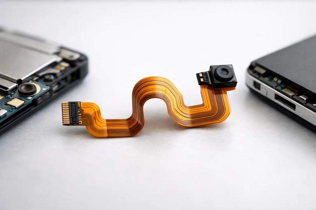Shaped Flex Cable for Compact Electronics