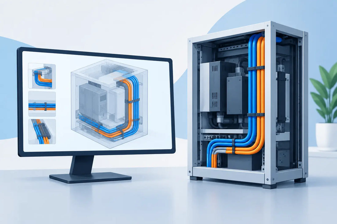 3D Vision Cable Routing for Reliable Systems